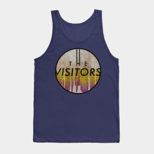 THE VISITORS - VINTAGE YELLOW CIRCLE Tank Top